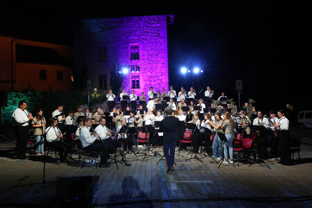 27. poletni večer ob Dnevu državnosti koncert Godbe Cerknica 45 Foto Ljubo Vukelič
